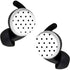 White and Black Polka Dots Google Pixel Buds Skin
